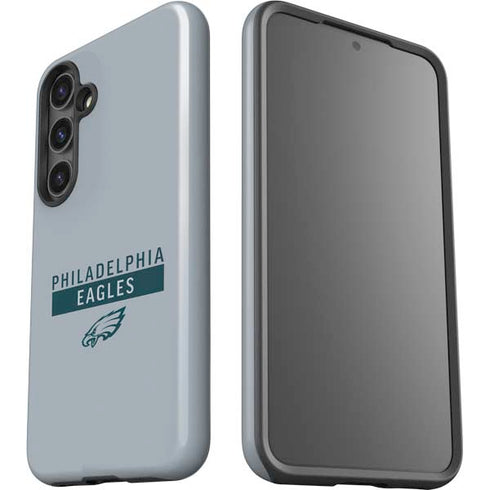 NFL Philadelphia Eagles Silver Performance Series Galaxy S25 Impact Case